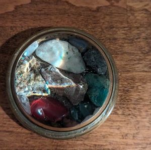 Vintage Mineral Paperweight